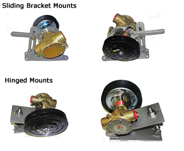 Sliding Bracket or Hinged Mounts